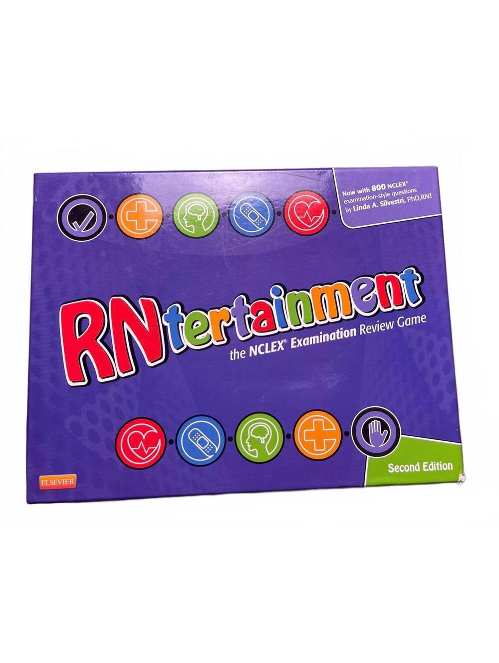 RNtertainment NCLEX Examination Review Game, Second Edition NWOT Sealed Cards